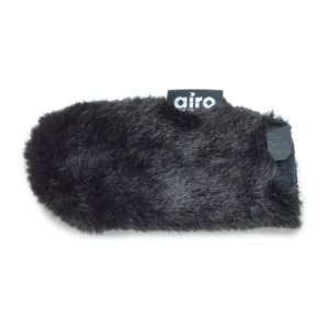 K-Tek AWRVM1 Airo Windscreen for Rode VideoMic and NTG1: the black fur windscreen on its own, with its Airo tag.