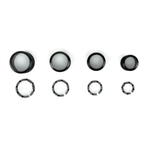 Ambient AB-MR Lock Upgrade Kit for QuickPole Series 5: The four nuts and four clamping rings from above.