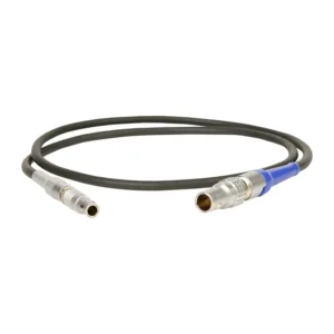 Ambient ACN-CP Lens Metadata Cable for Lockit+: The ACN-CP cable, with its blue-marked and plain push-pull plugs.