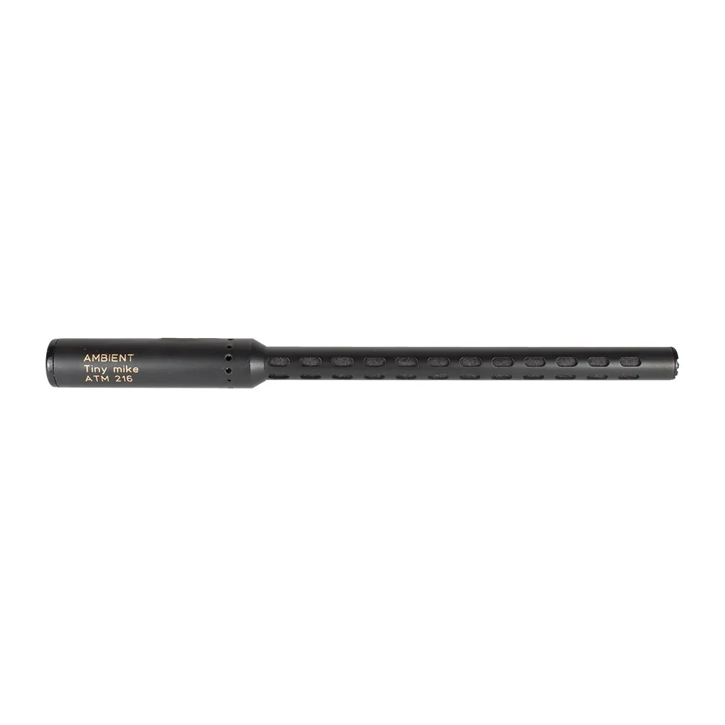 Ambient ATM 216 TinyMike Miniature Shotgun Microphone DSLR Set: The TinyMike microphone on its own.