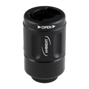 Ambient QuickLok Boom Pole Quick Release (Black): The black QuickLok without a tip.