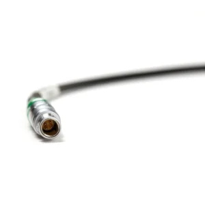 Ambient TC-SYNC & Trigger RED Breakout Cable: The push-pull plug at the end of the cable.