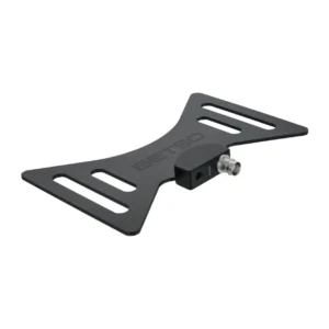 Betso Bowtie Wideband Bag Antenna: The antenna seen from the side at an angle.