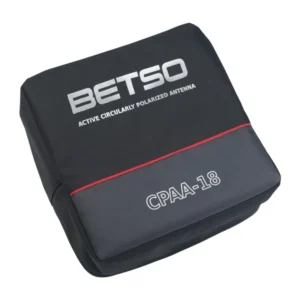 Betso CPAA-18 Nylon Pouch: The square black pouch printed with the Betso and CPAA-18 names.
