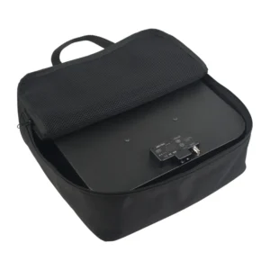 Betso CPAA-18 Nylon Pouch: The pouch open with a CPAA-18 antenna inside.
