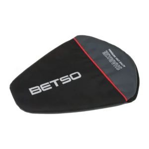 Betso Sharkie Nylon Pouch: The closed pouch with its Betso logo.