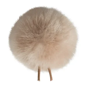 Bubblebee Industries The Windbubble: A beige Windbubble standing on its two wire legs.