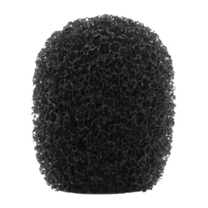 Bubblebee Industries The Microphone Foam for Lavalier Mics: A black lav foam, size XS.