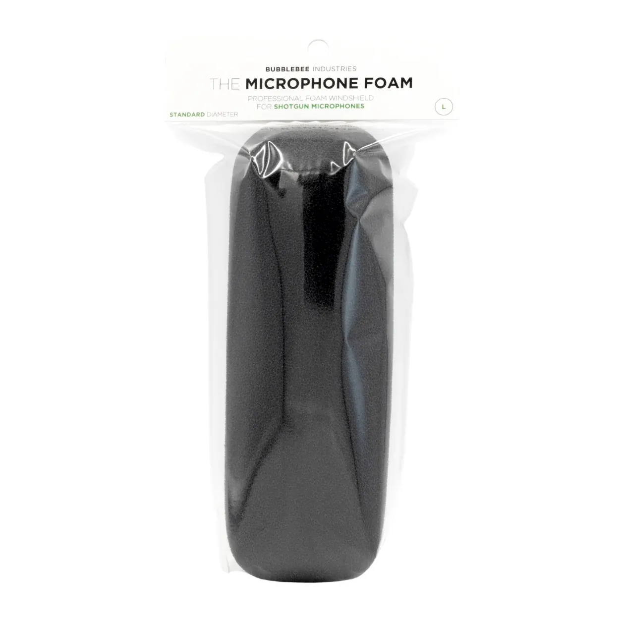 Bubblebee Industries The Microphone Foam for Shotgun Mics: The foam in its retail pack.
