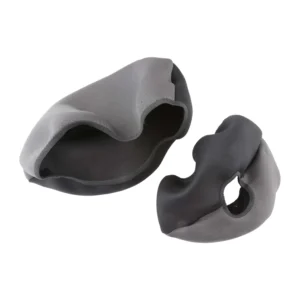 Cinela ALBERT Spare Parts: the front and back fabric covers in gray and black.