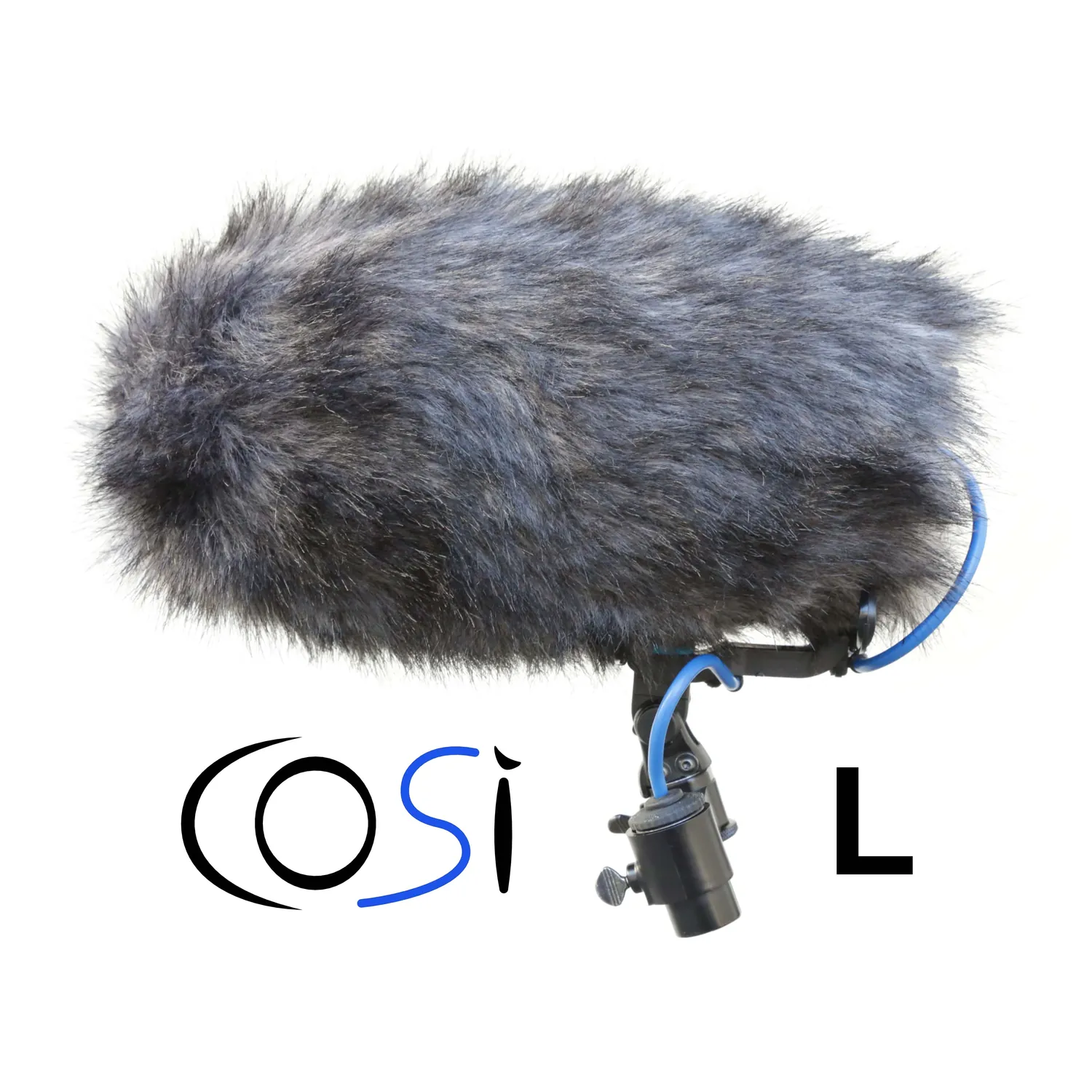 Cinela COSI Windshield: COSI L cage with its blue cable and swivel, with the COSI L logo.
