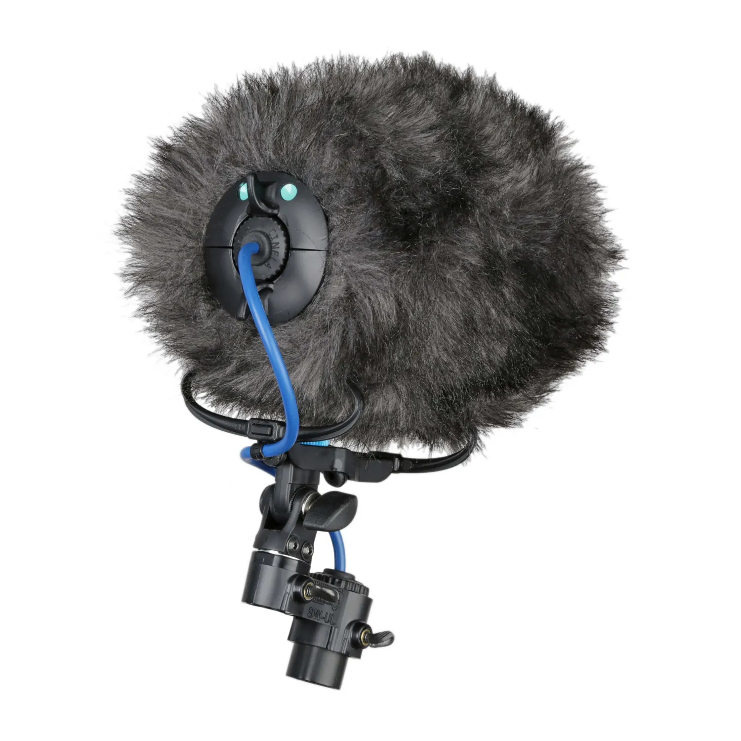 Cinela COSI Windshield: COSI XS cage for the Schoeps CMC 1 U, seen from the back.