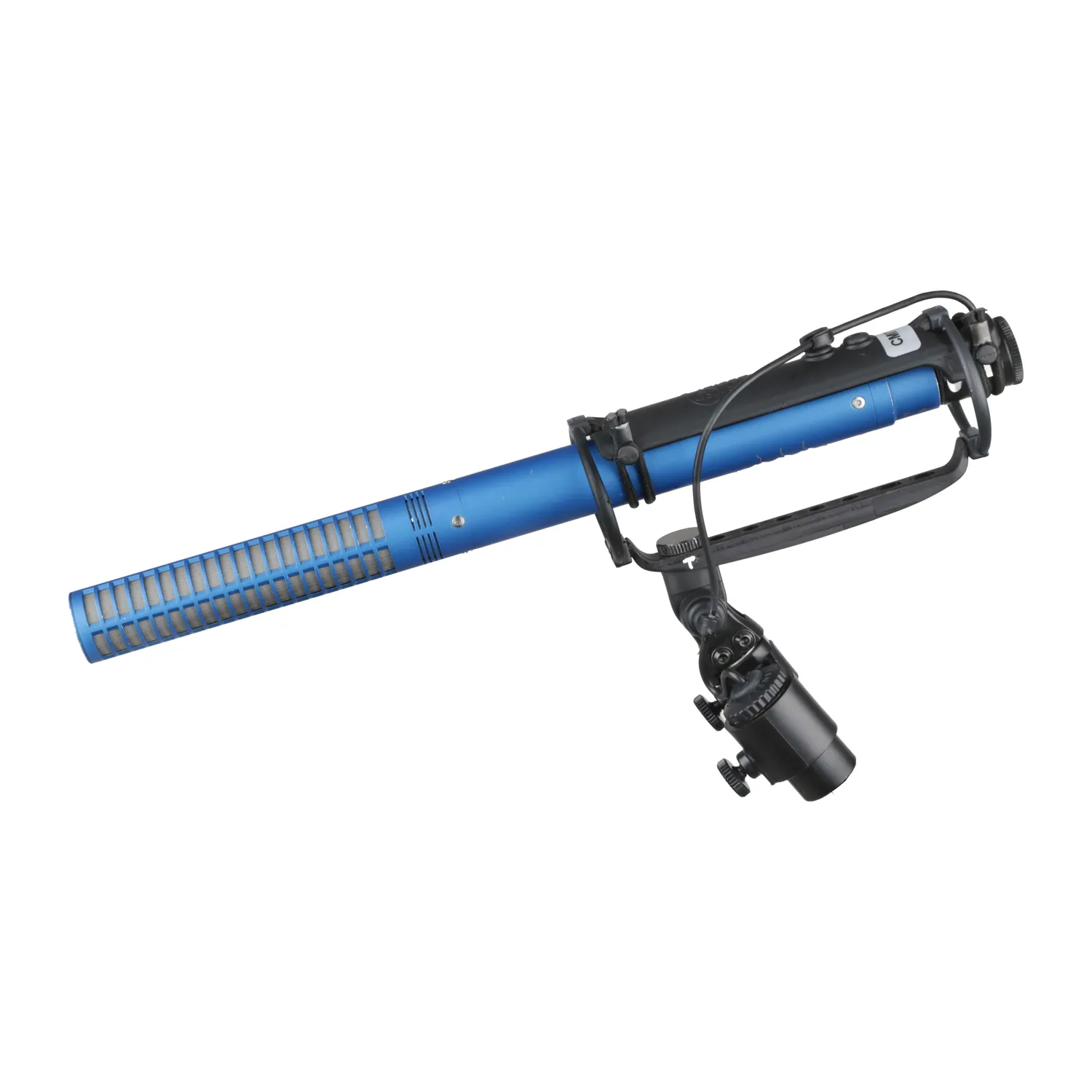 Cinela E-OSIX Suspension: E-OSIX CMIT-S Soft version holding a Schoeps CMIT.