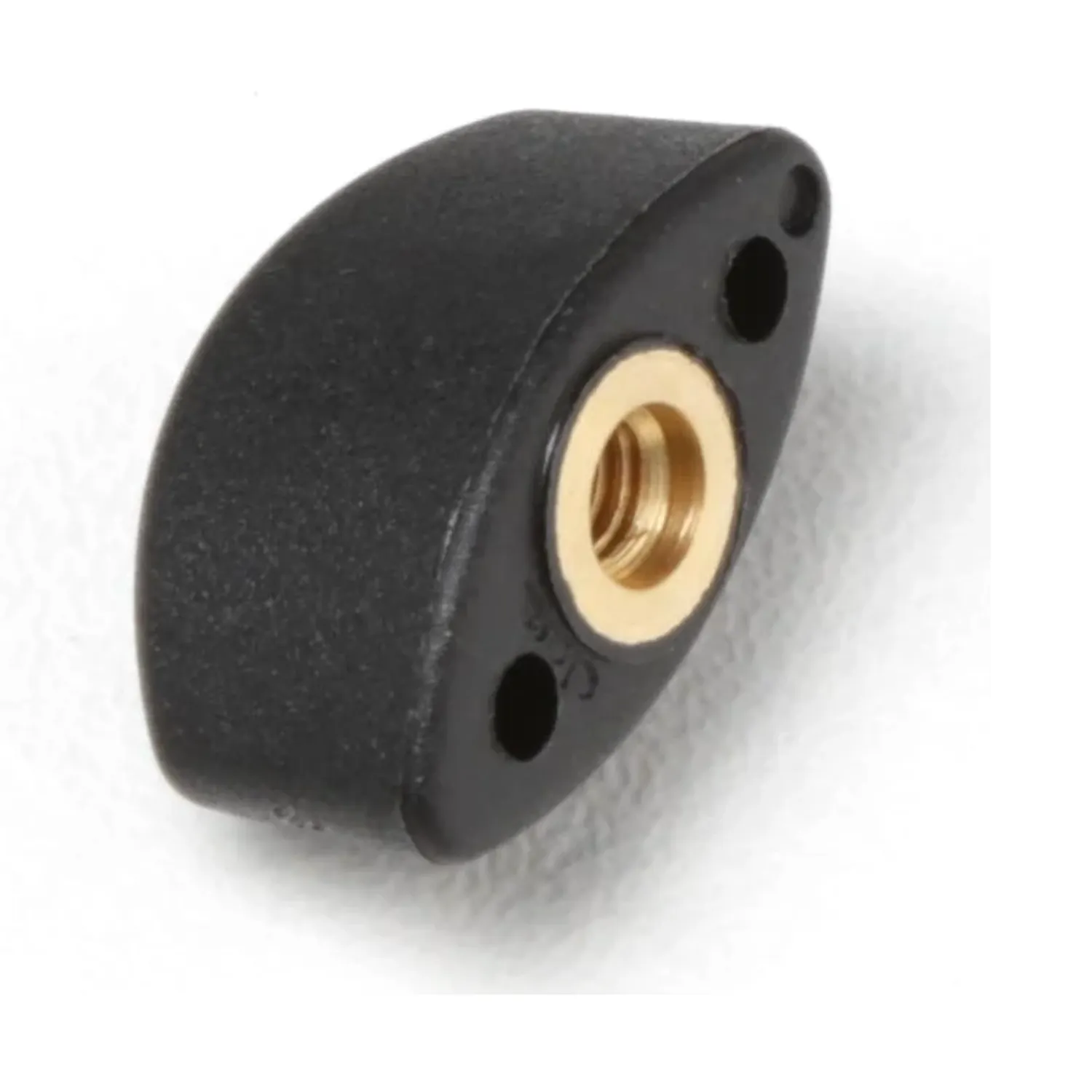 Cinela Replacement Knobs: the oblong black KNOB-SW-1 with its threaded M4 insert.