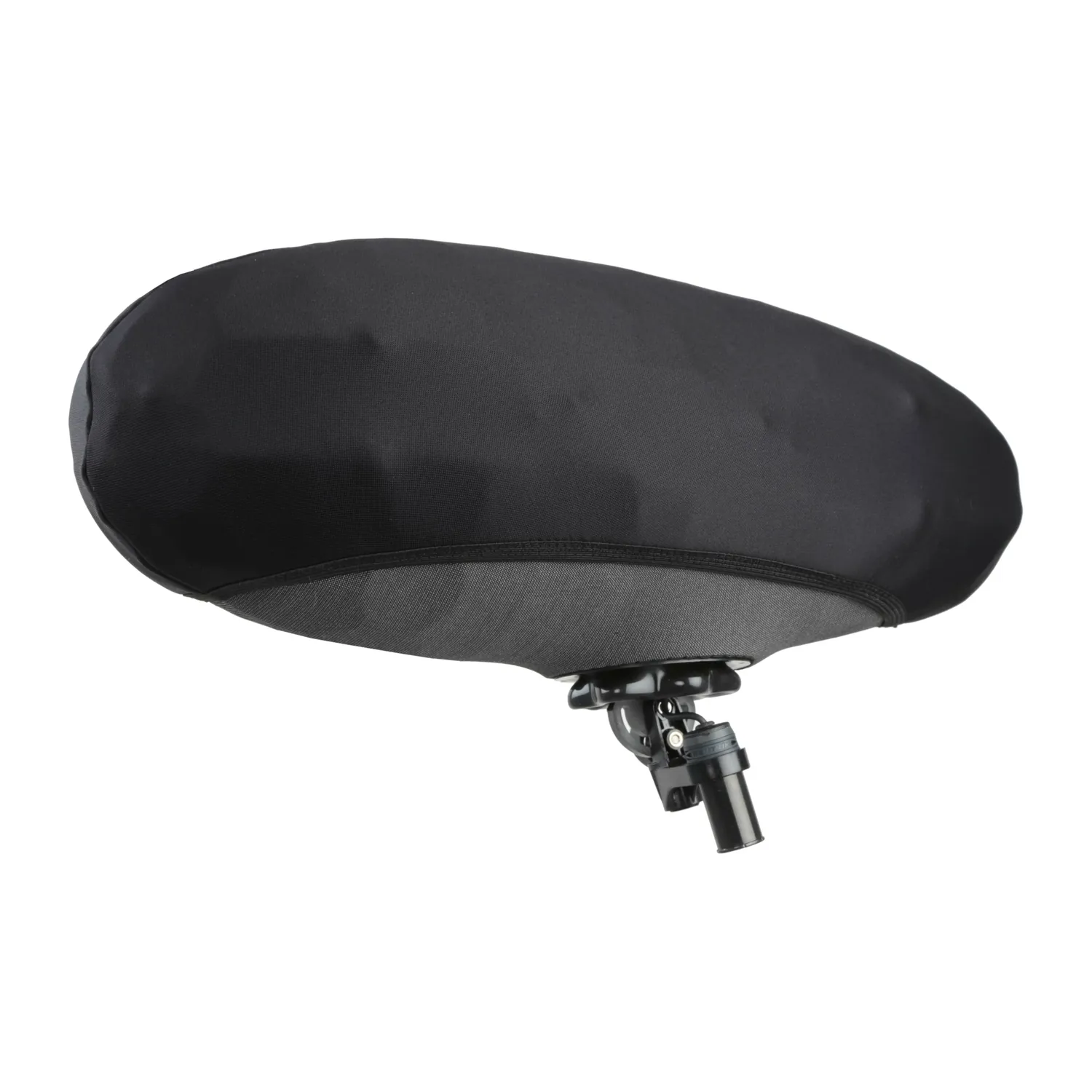 Cinela PIANO Windshield for Sennheiser MKH 418: a PIANO windshield in its black primary fabric on its swivel.