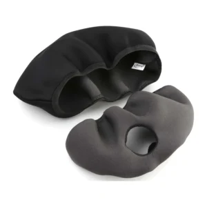 Cinela PIANO Spare Parts: the full fabric set, a black top cover beside a gray bottom cover.