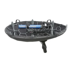 Cinela PIANISSIMO PIANI-1 Windshield for Schoeps KMIT + CMC 1 L: The open windshield with a Schoeps KMIT and CMC 1 L in place.