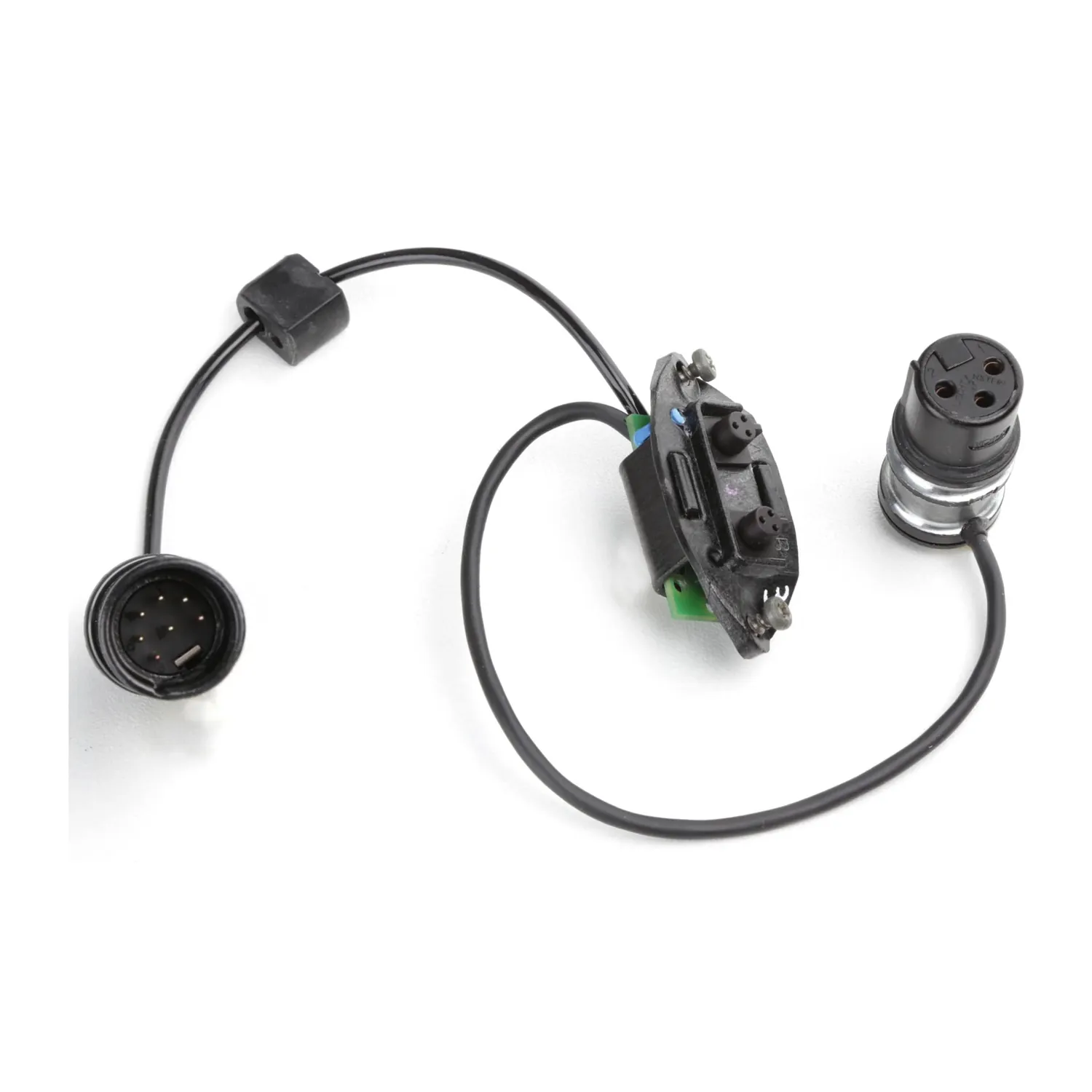 Cinela PIANISSIMO Cables: the double MS output cable with its 7-pin male XLR, 3-pin female XLR, and Binder sockets.