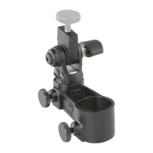 Cinela SW-UL-B Swivel Base for E-OSIX: the black toothed swivel with its large base and knobs.