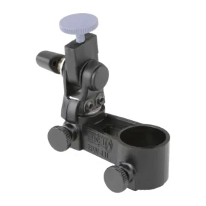 Cinela SW-UL-C Swivel Base for COSI: The swivel with its large toothed base and blue knob.