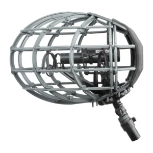 Cinela ZEPHYX Windshield: Schoeps CMC 6 on the OSIX 2 suspension block, in the cage.