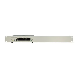 Comtek RMK-25-216 Rack Faceplate for BST 25-216: The rack faceplate with one BST 25-216 transmitter installed.