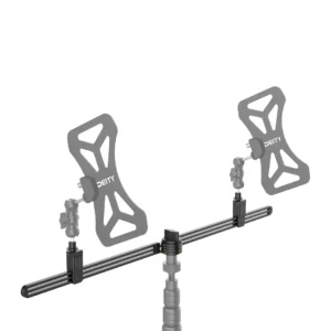 Deity AMB1 Adjustable Mounting Bar for Antennas and Microphones, AMB1 with two BF1 antennas mounted.