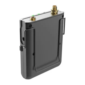 Deity THEOS Camera Hop Kit (US Model), DBTX transmitter rear with belt clip.