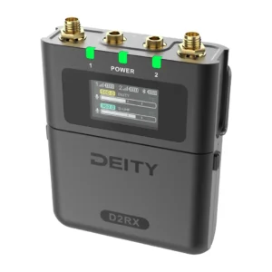 Deity D2RX THEOS Receiver, D2RX receiver front with its color screen.
