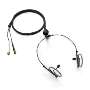 DPA 4560 CORE Binaural Headset Microphone: The headset from the front.