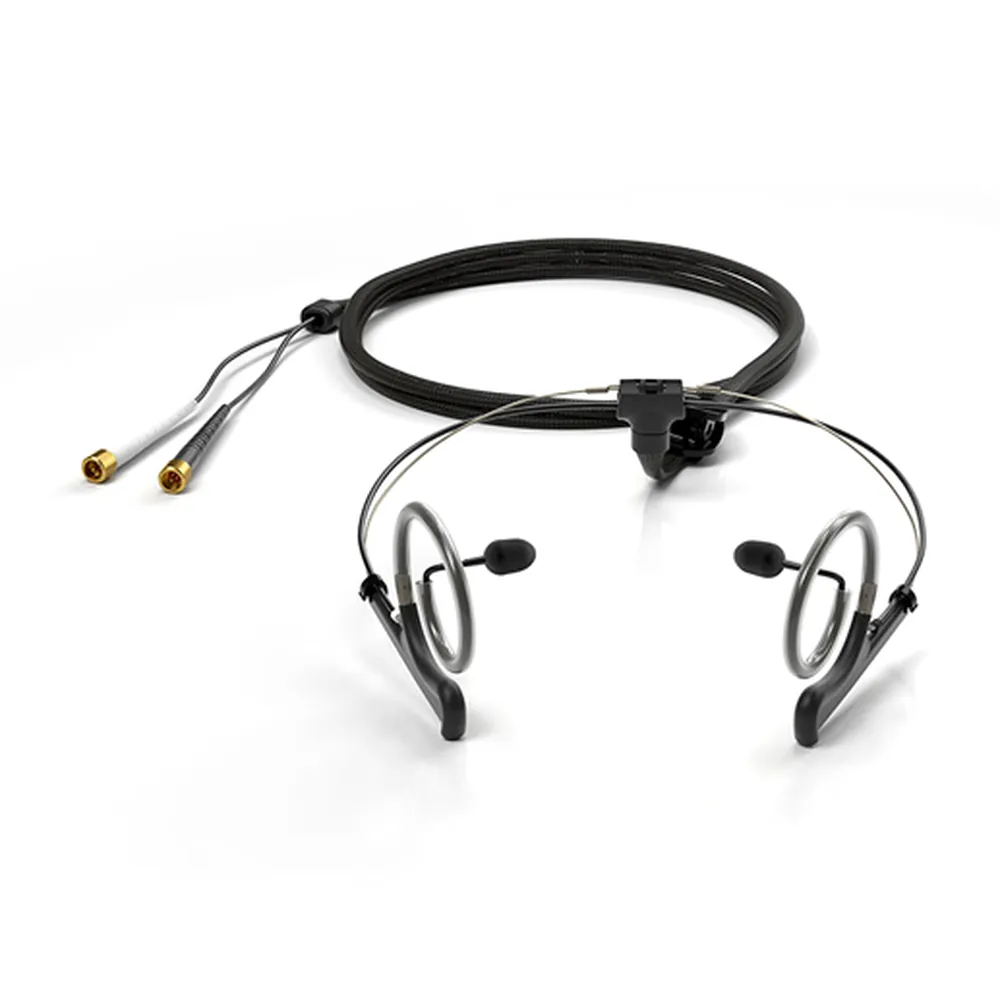 DPA 4560 CORE Binaural Headset Microphone: The headset from above.