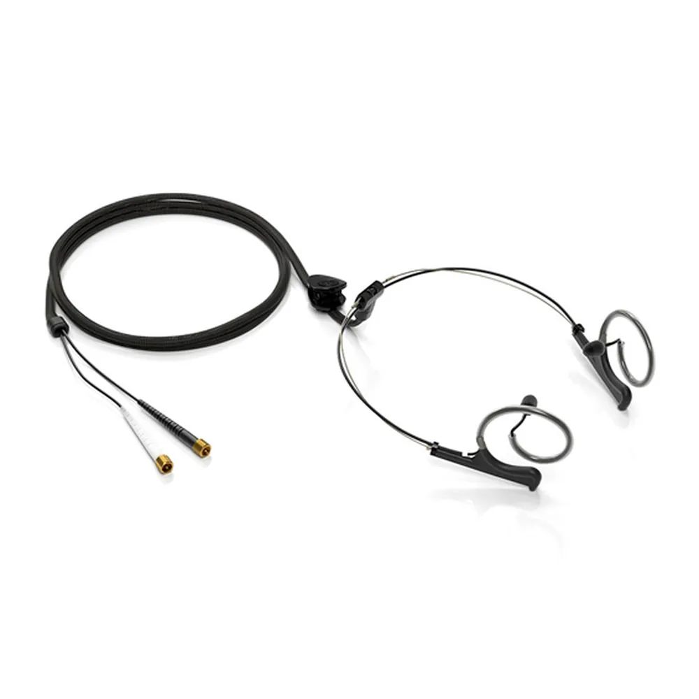 DPA 4560 CORE Binaural Headset Microphone: The headset from behind.