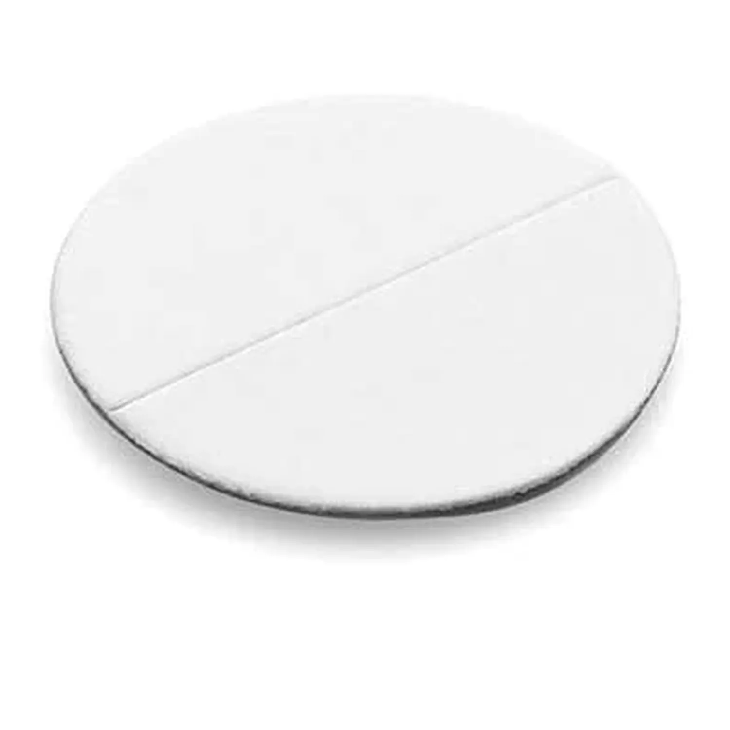 DPA ADH0002 Double-Sided Concealer Tape (25-Pack): A round white double-sided tape pad.