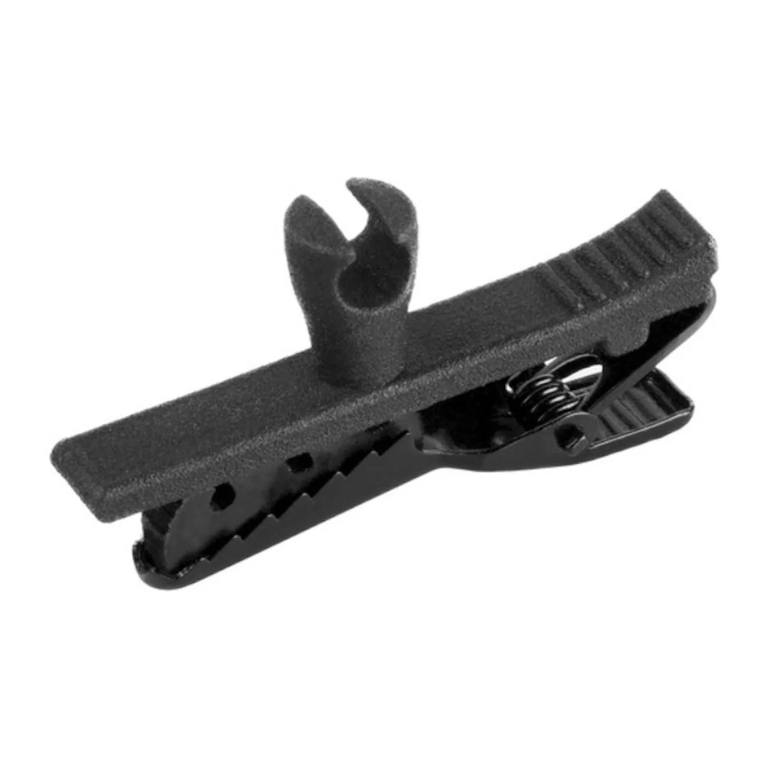 DPA SCM0020-B Clip for 4660 Series Heavy Duty Lavalier Microphones: The black heavy duty clip.