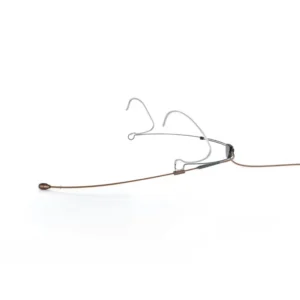 DPA 4466 CORE+ Omnidirectional Headset Microphone: The brown headset.