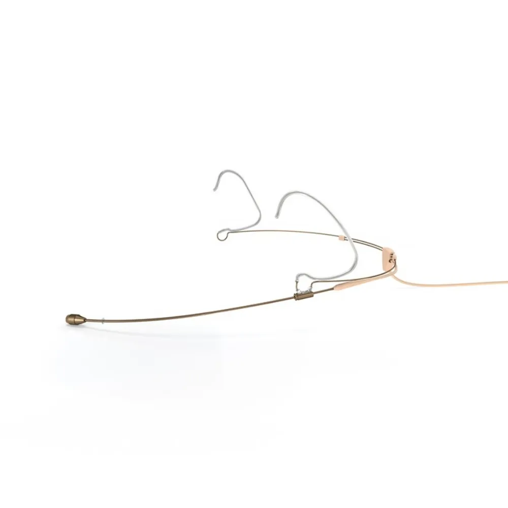 DPA 4466 CORE+ Omnidirectional Headset Microphone: The beige headset.