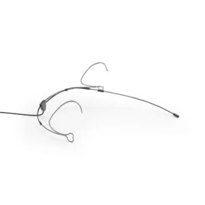 DPA 6066 CORE Subminiature Headset Microphone: The black headset with its boom and cable.