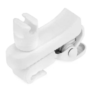 DPA SCM0030 8-Way Clip for Lavalier Microphones: The white 8-way clip.
