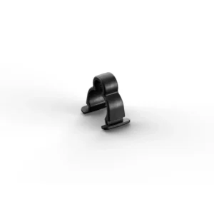 DPA DUA0593 Mic Mount for SCM0035 Lavalier Clip (5-Pack): A single black mic mount.