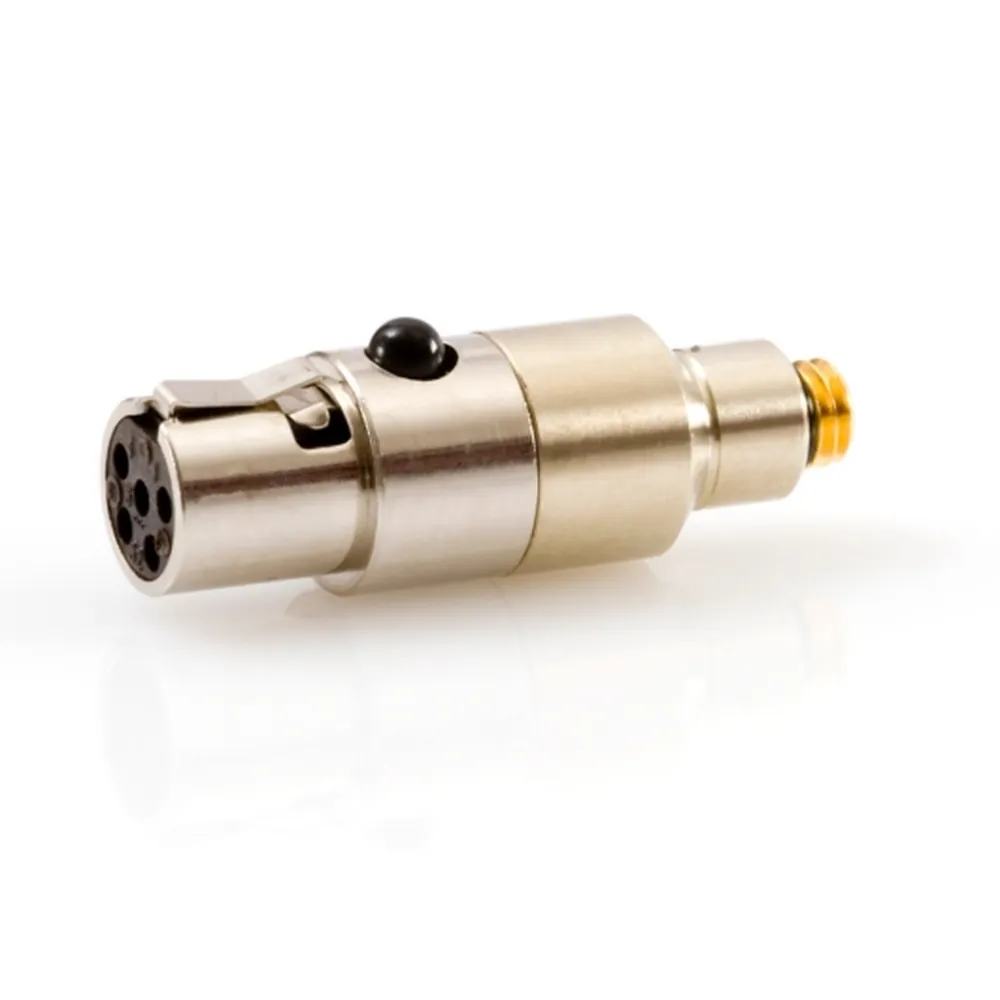 DPA MicroLock Adapters for Wireless Systems: The DAD9056 MicroLock to TA5F adapter for Lectrosonics.