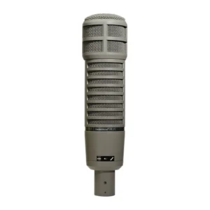 Electro-Voice RE20 Variable-D Dynamic Cardioid Microphone: The broadcast microphone.