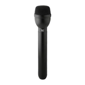 Electro-Voice RE50B Handheld Interview Microphone: The black handheld microphone.