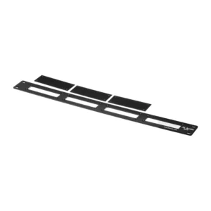 JK Audio RA4 Rack Mount Adapter for AutoHybrid Interfaces: The black rack panel.