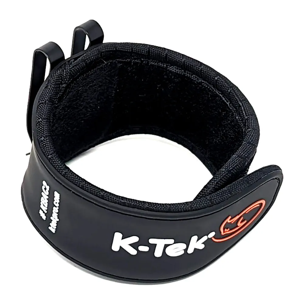 K-Tek KBAC2 Stingray Boom and Accessory Clip: the arm closed in a loop, seen from above.