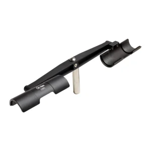 K-Tek KBC2 Boom Cradle 2: the cradle with its two padded arms and stainless steel pin.