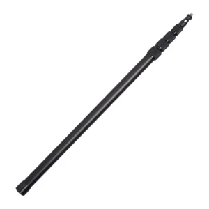 K-Tek KE110 Avalon Aluminum Boom Pole - Uncabled: the uncabled pole, shown at an angle.