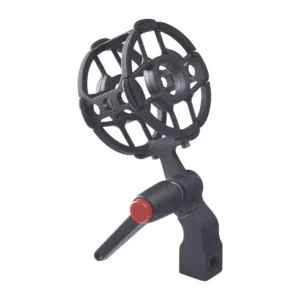 K-Tek KMTS KMount Short Shock Mount: the mount from the front, with its red locking knob.