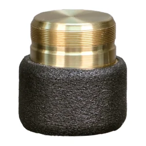 K-Tek KPHW Mighty Boom Hodges Counterweight - Half Size (KPHW1): the half-size brass counterweight.