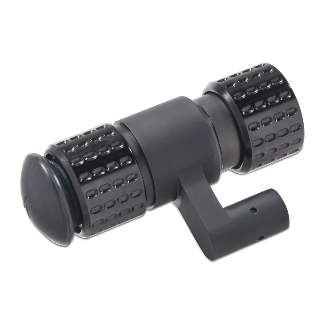 K-Tek KPTA Sidekick Transmitter Adapter for Mighty Boom Poles: the module from the other side, with its rubber bottom.