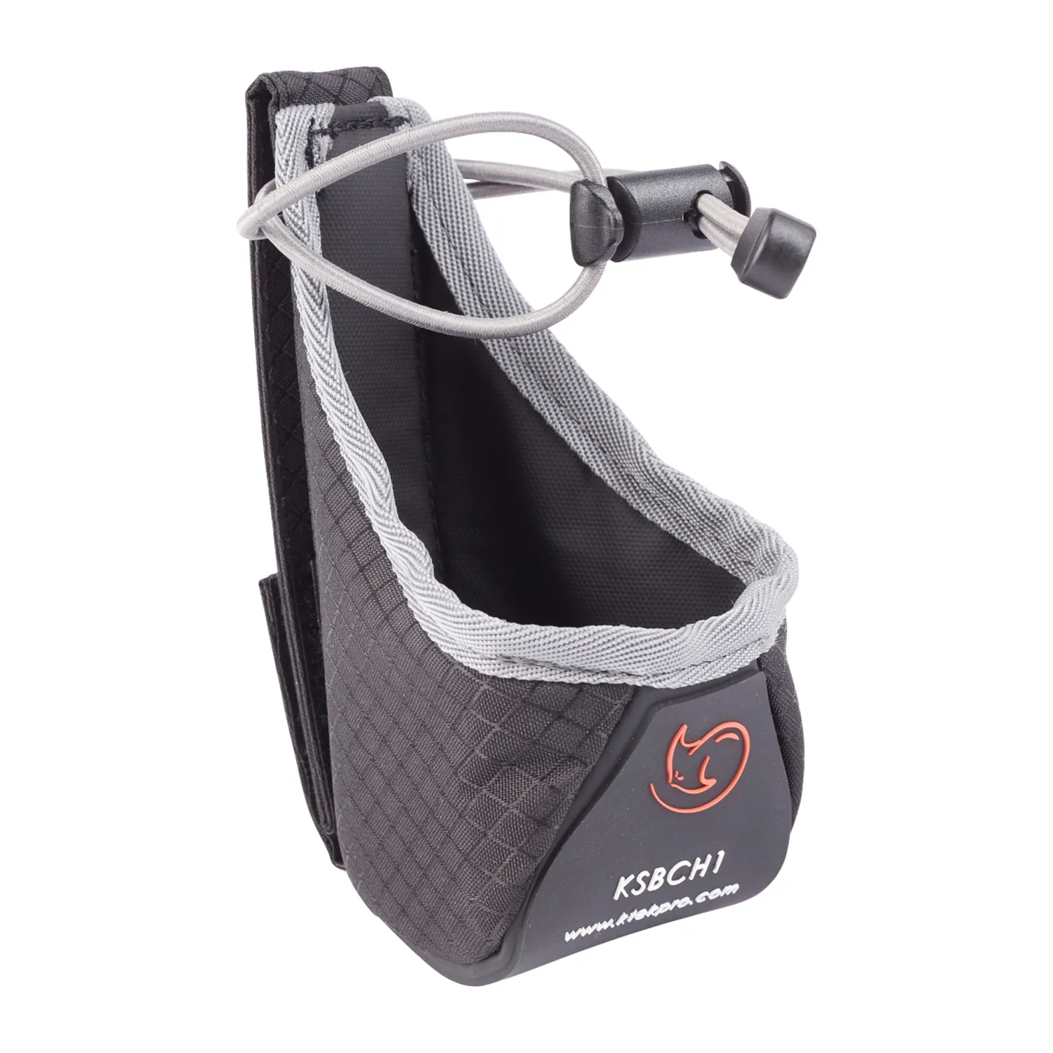 K-Tek KSBCH1 Stingray Boom Cup Holder: the cup with its elastic cord and KSBCH1 label.
